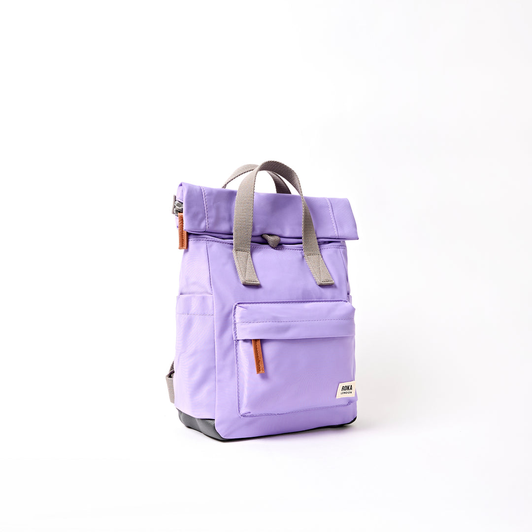 Canfield Roll Top Backpack in Thistle Bloom