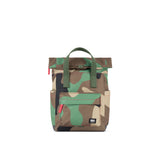 Canfield Roll Top Backpack in Vintage Camo