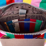Canfield Roll Top Backpack in Wide Multi Stripe