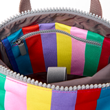 Canfield Roll Top Backpack in Wide Multi Stripe