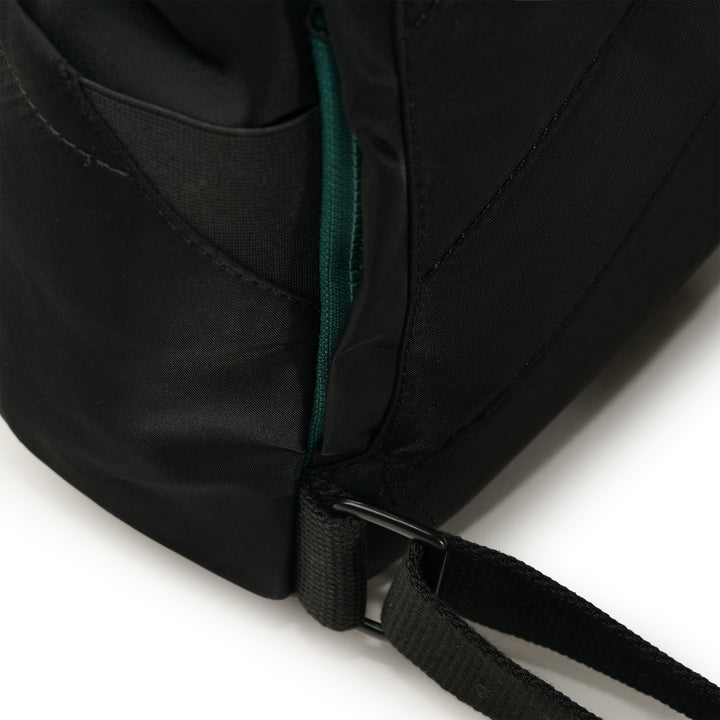 Creative Waste Black Edition Canfield B Teal Recycled Nylon