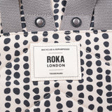 Canfield Roll Top Backpack in Linear Dot