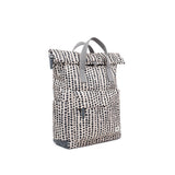 Canfield Roll Top Backpack in Linear Dot