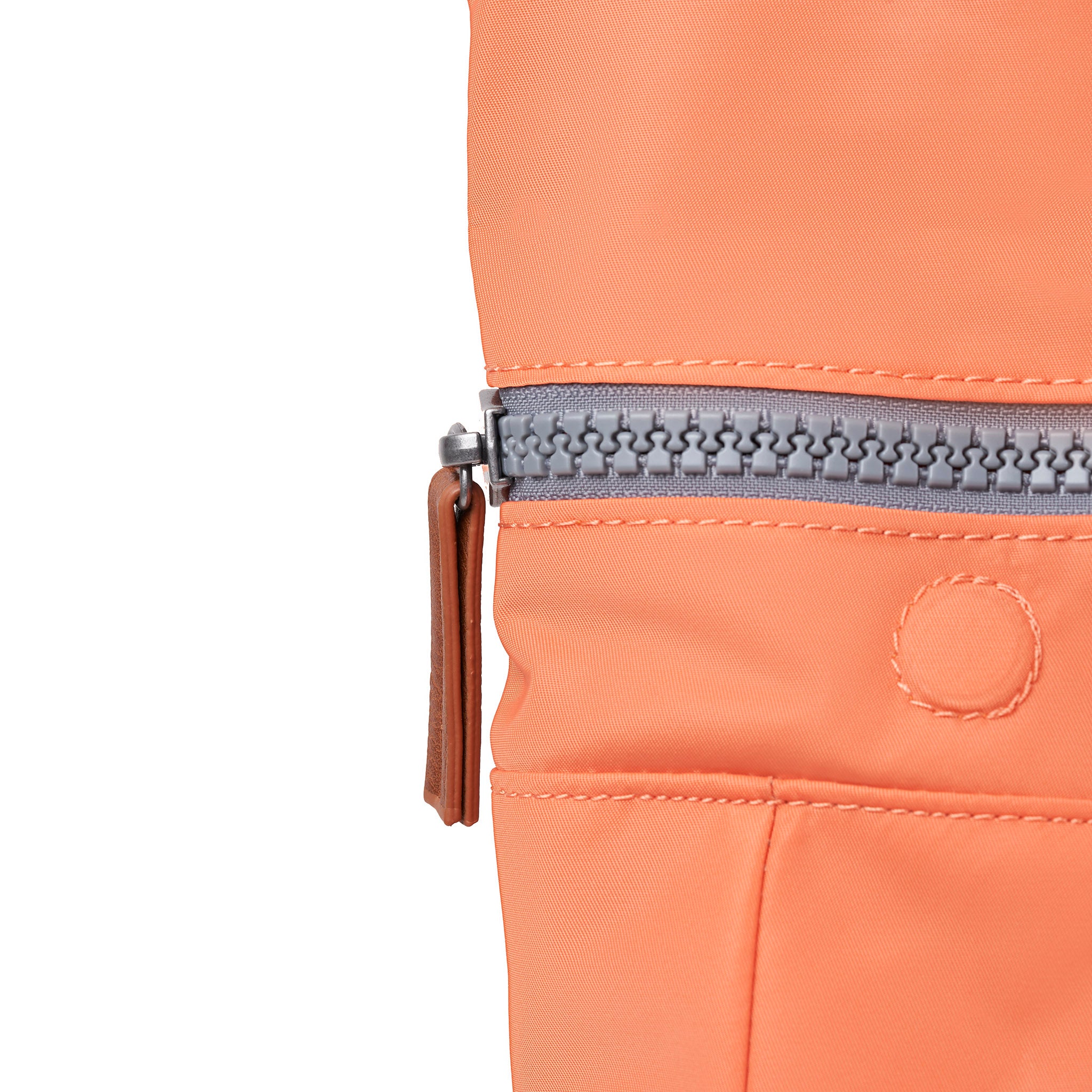 Canfield Roll Top Backpack in Firecracker – ROKA London