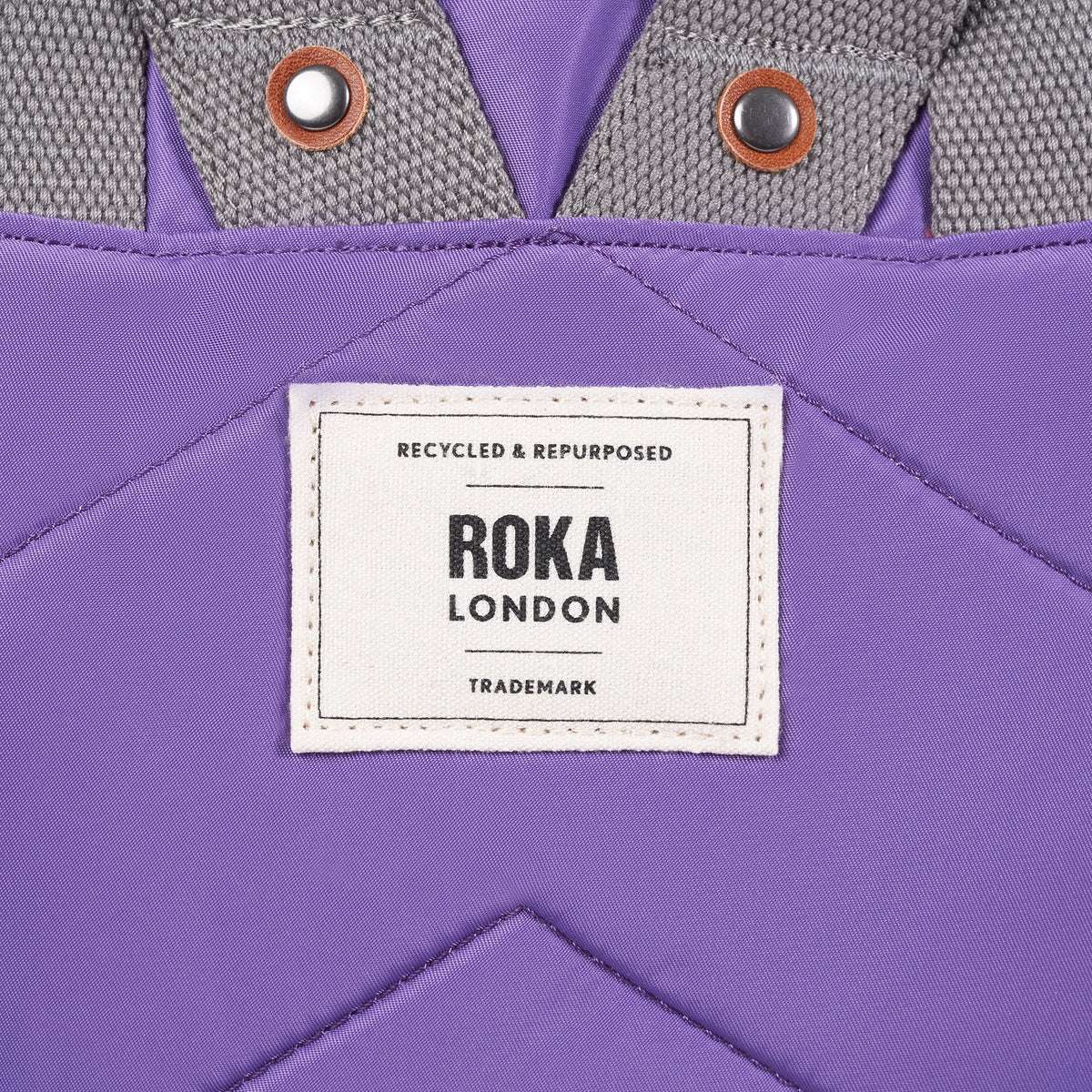 Canfield Roll Top Backpack in Fresh Purple