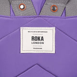 Canfield Roll Top Backpack in Fresh Purple