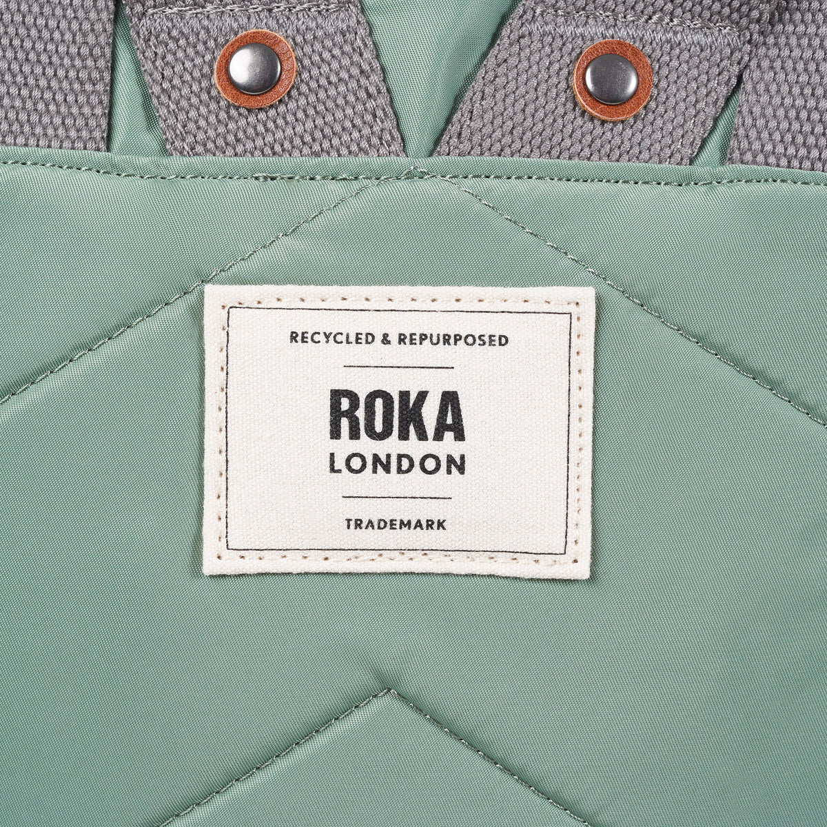 Canfield Roll Top Backpack in Frost