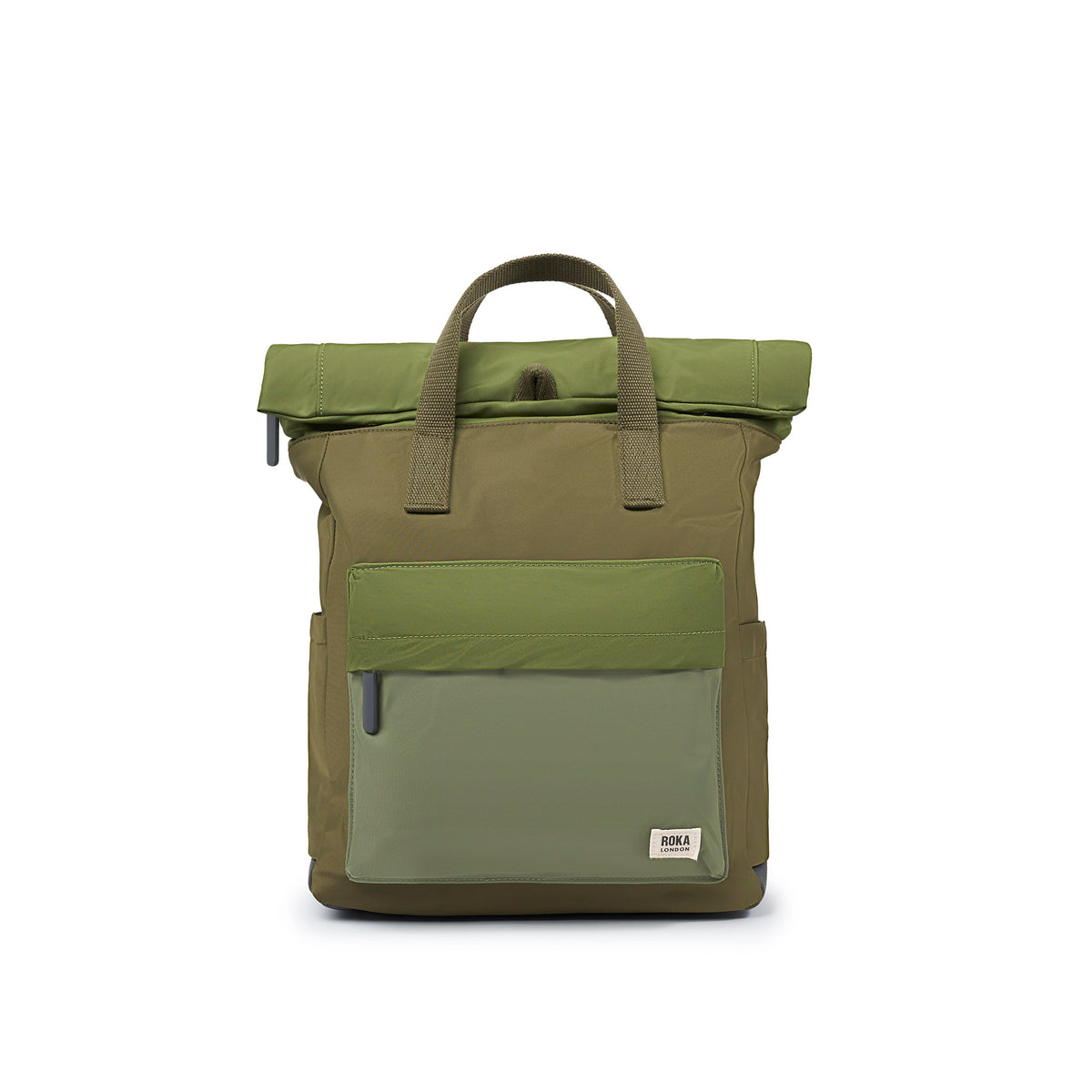 Canfield Roll Top Backpack in Military Tonal