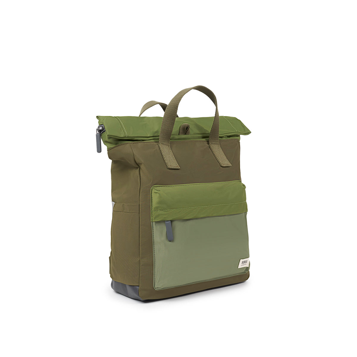 Canfield Roll Top Backpack in Military Tonal