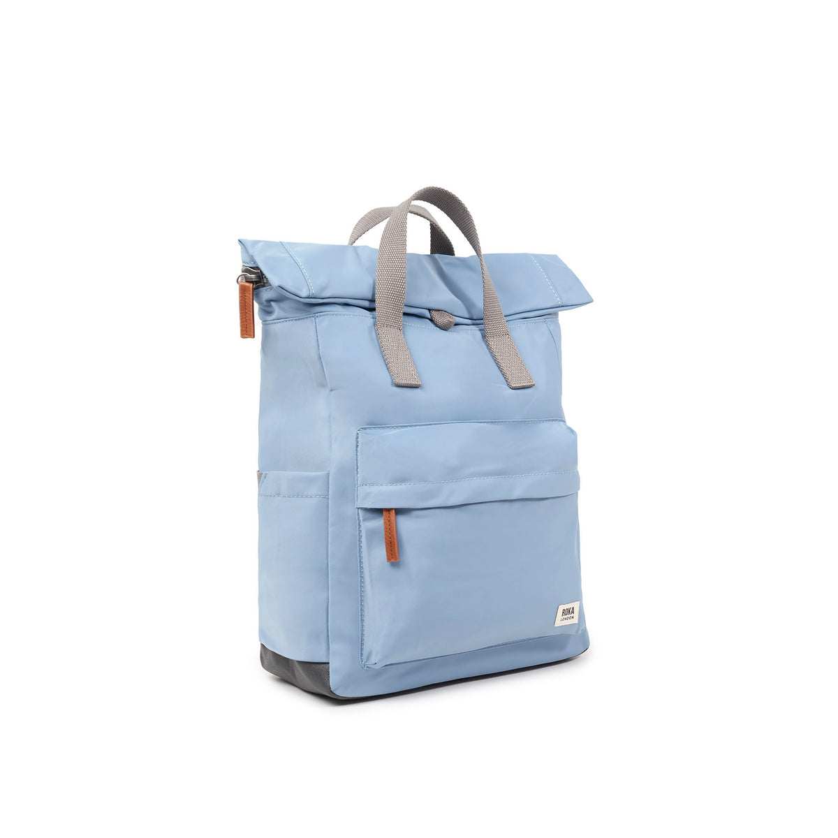 Canfield Roll Top Backpack in Retro Blue