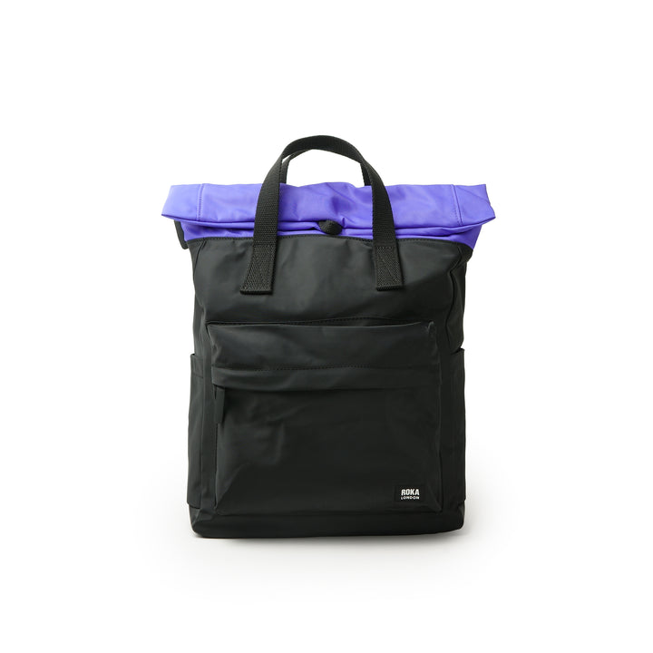 Creative Waste Canfield B Black / Simple Purple Recycled Nylon