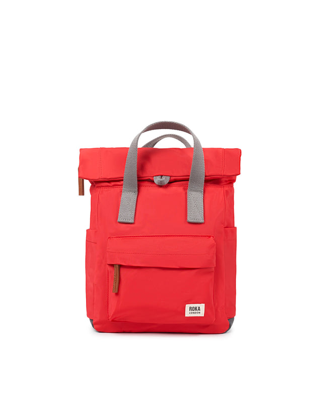 Canfield Roll Top Backpack in Chilli Oil