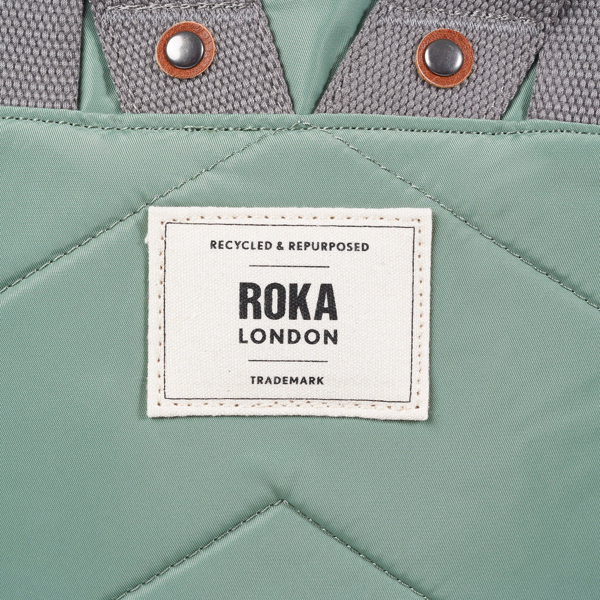 Canfield Roll Top Backpack in Frost