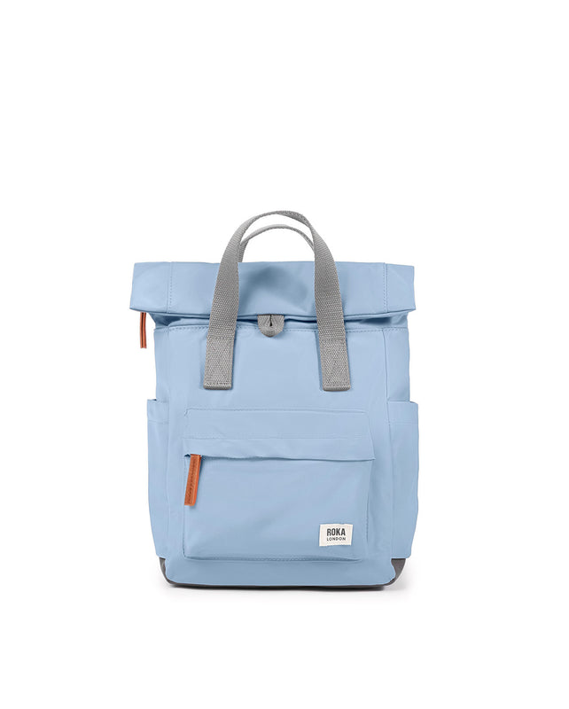 Canfield Roll Top Backpack in Retro Blue