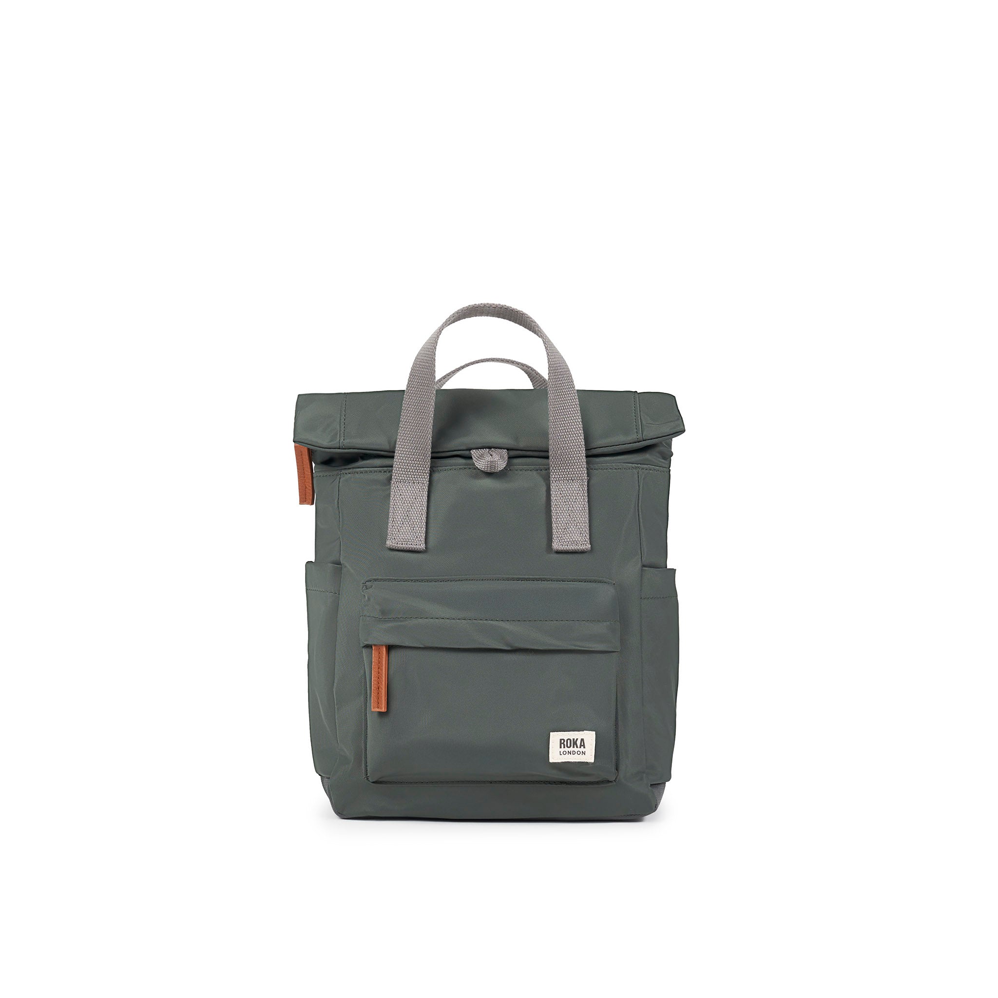 Canfield Roll Top Backpack in Thyme – ROKA London