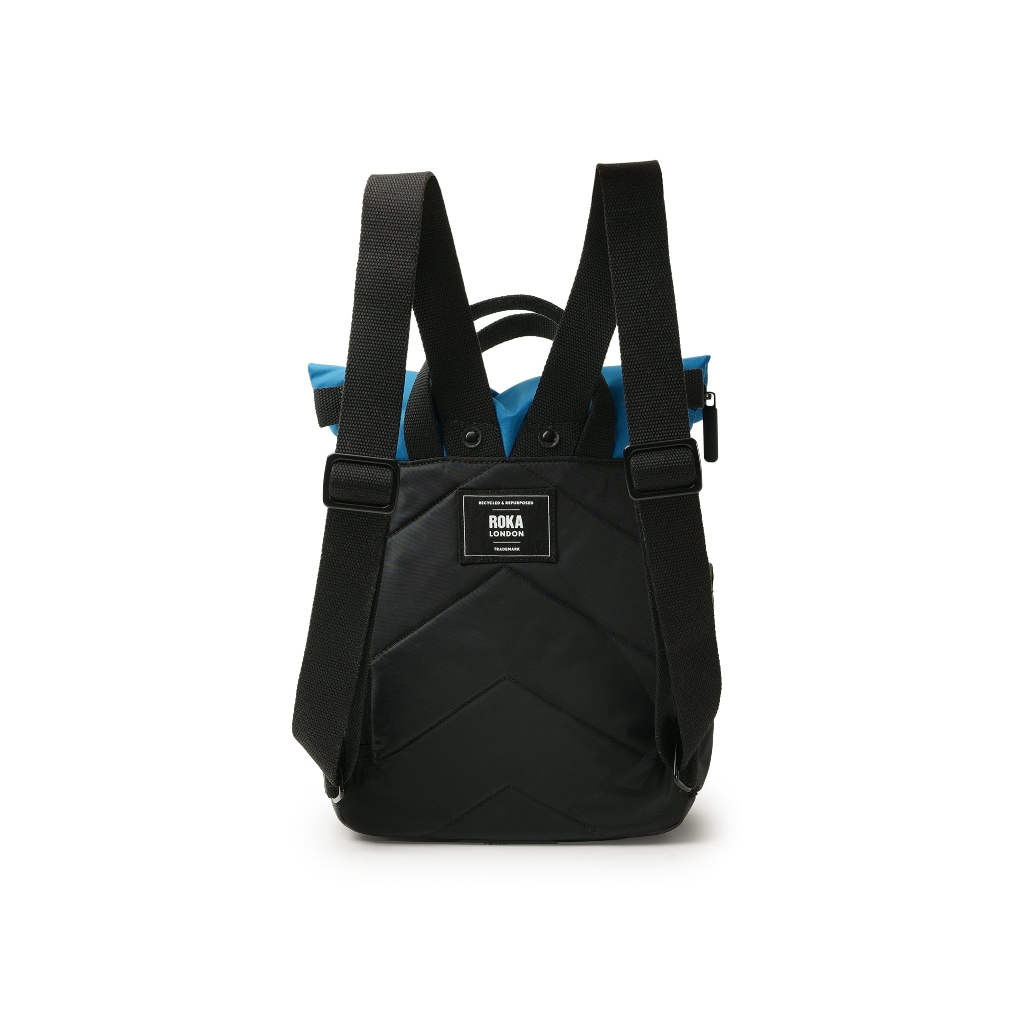 バッグ17 Creative Waste Canfield Backpack in Black/Seaport – ROKA London