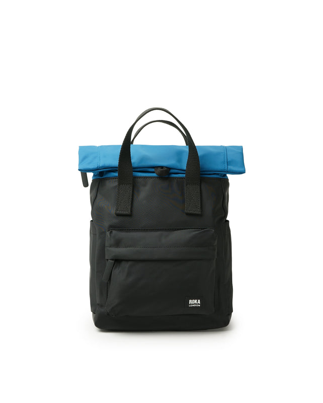Creative Waste Canfield Backpack in Black/Seaport