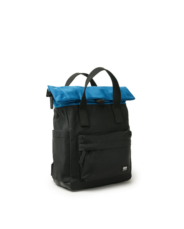 Creative Waste Canfield Backpack in Black/Seaport