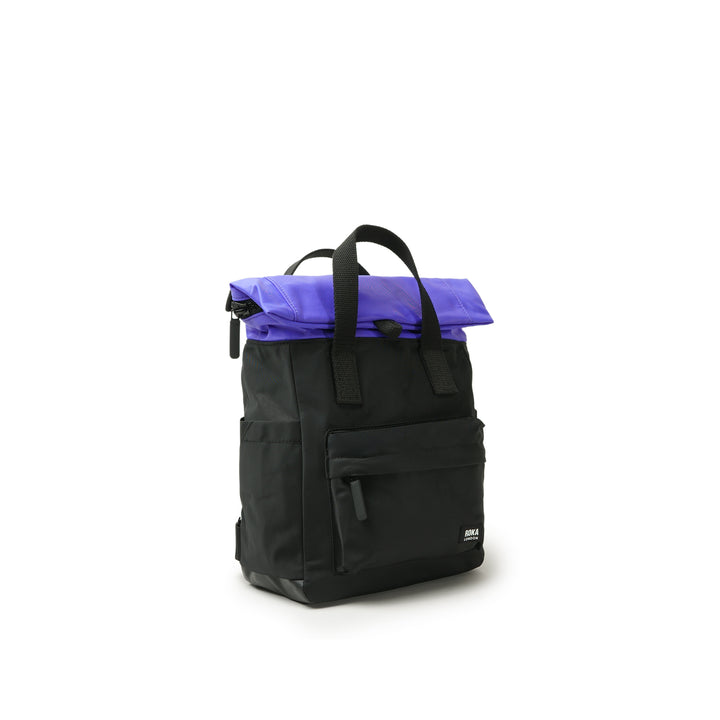 Creative Waste Canfield B Black / Simple Purple Recycled Nylon