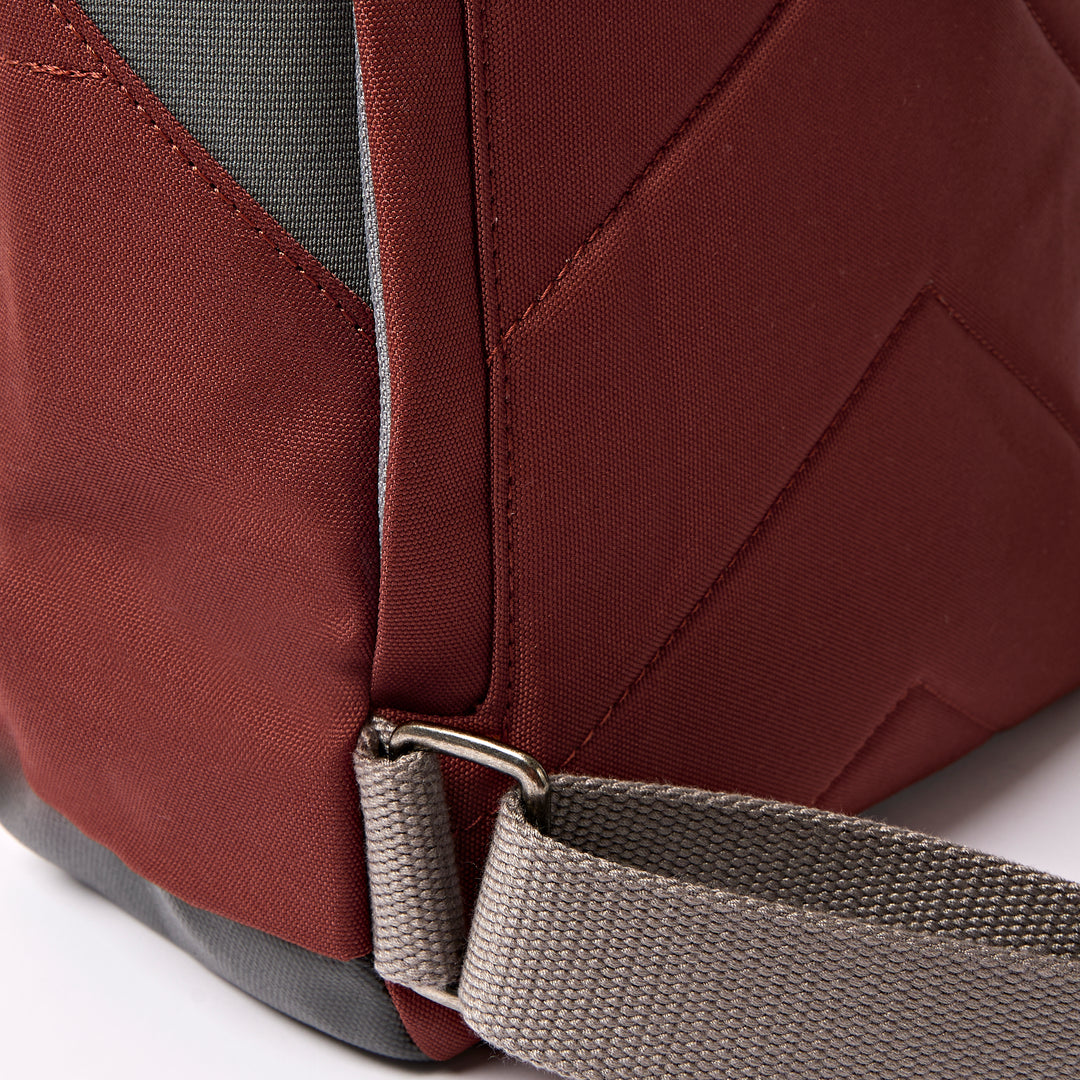 Canfield Roll Top Backpack in Henna Stripe