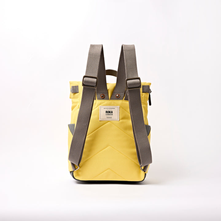 Canfield Roll Top Backpack in Lemonade Stripe