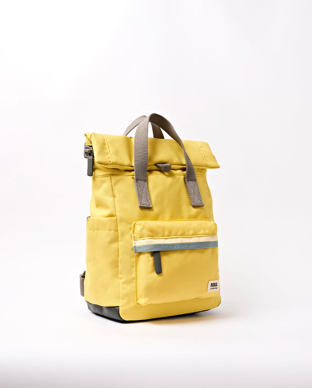 Canfield Roll Top Backpack in Lemonade Stripe