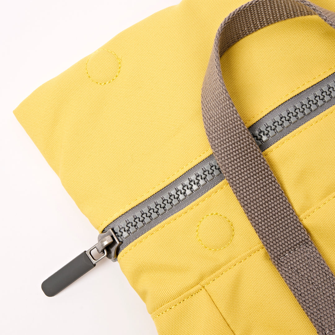 Canfield Roll Top Backpack in Lemonade Stripe