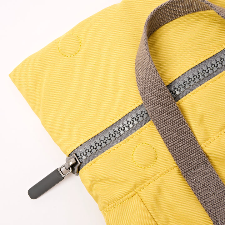 Canfield Roll Top Backpack in Lemonade Stripe