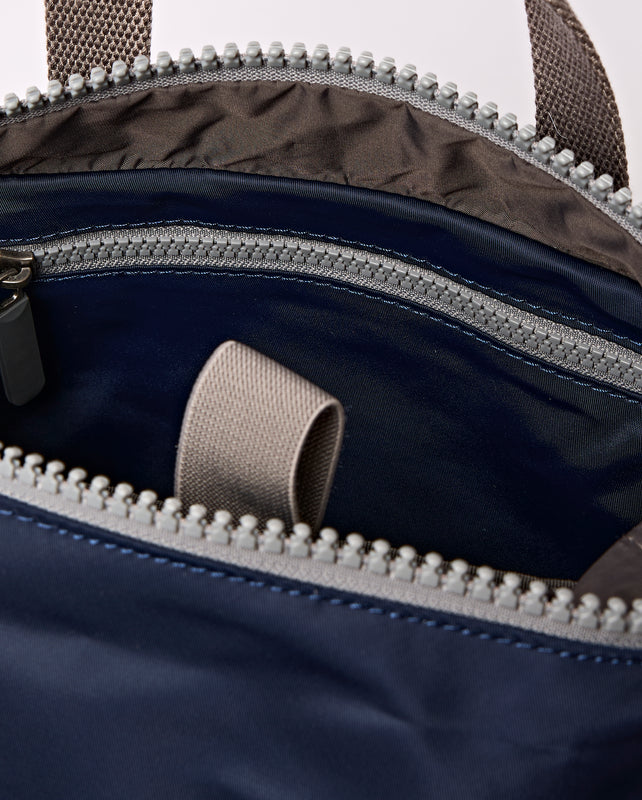 Canfield Roll Top Backpack in Midnight Stripe
