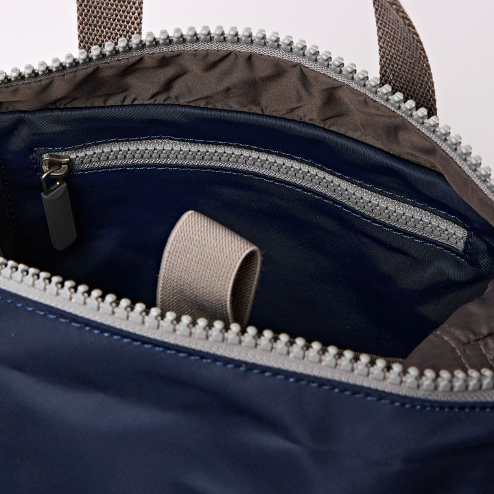 Canfield Roll Top Backpack in Midnight Stripe