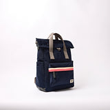 Canfield Roll Top Backpack in Midnight Stripe