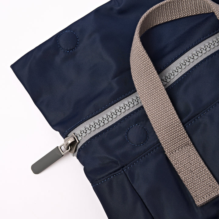 Canfield Roll Top Backpack in Midnight Stripe