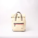 Canfield Roll Top Backpack in Wax Paper Stripe