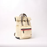 Canfield Roll Top Backpack in Wax Paper Stripe