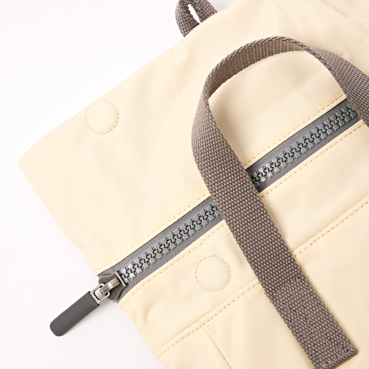 Canfield Roll Top Backpack in Wax Paper Stripe