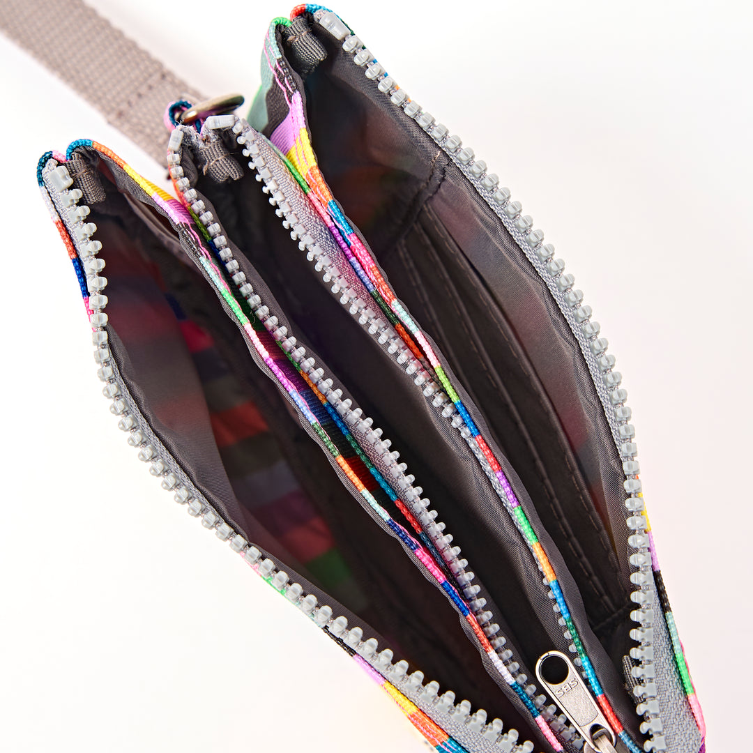 Carnaby Wallet in Multi Stripe