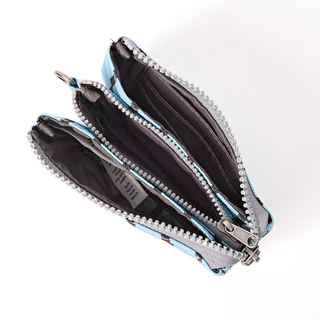 Carnaby Wallet in Blue Stripe