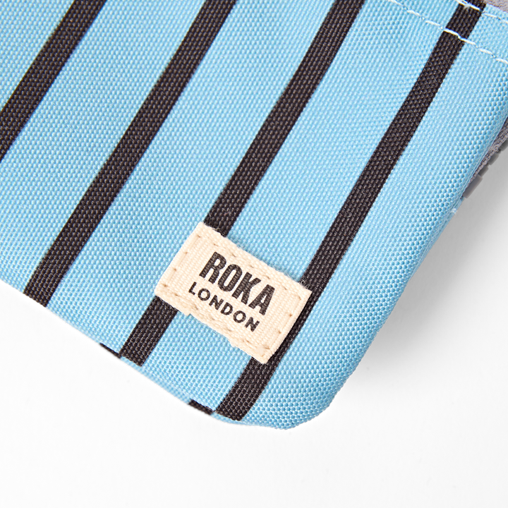 Carnaby Wallet in Blue Stripe