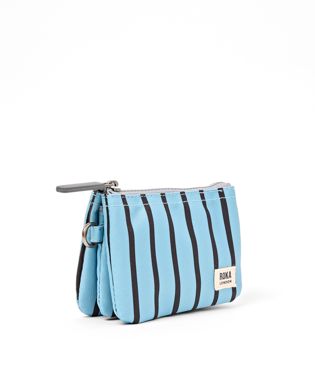 Carnaby Wallet in Blue Stripe