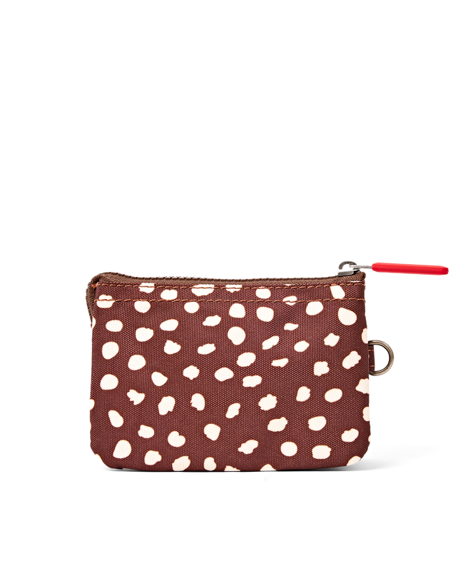 Carnaby Wallet in Brown Dot