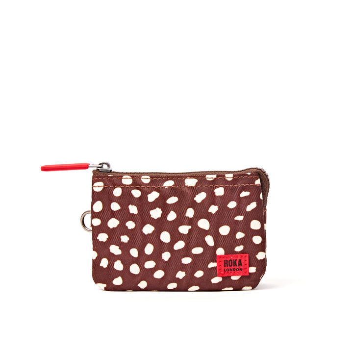 Carnaby Wallet in Brown Dot