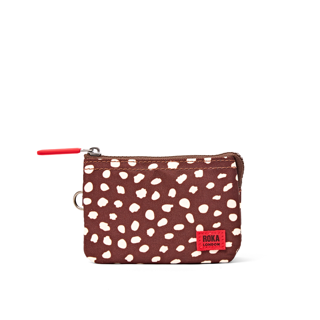 Carnaby Wallet in Brown Dot