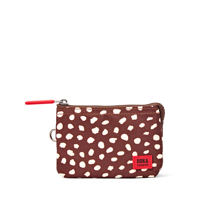 Carnaby Wallet in Brown Dot