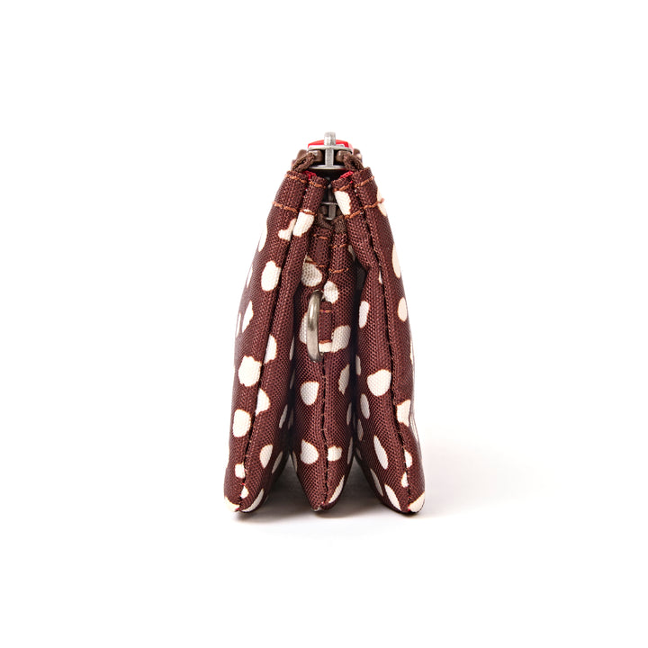 Carnaby Wallet in Brown Dot