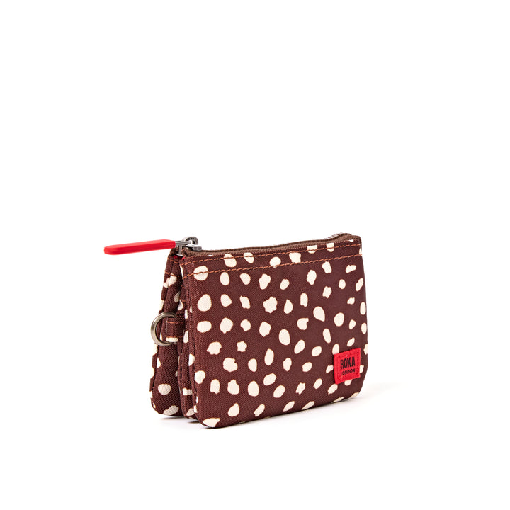 Carnaby Wallet in Brown Dot