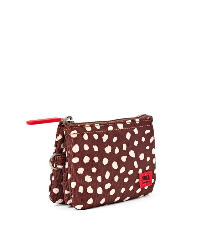 Carnaby Wallet in Brown Dot