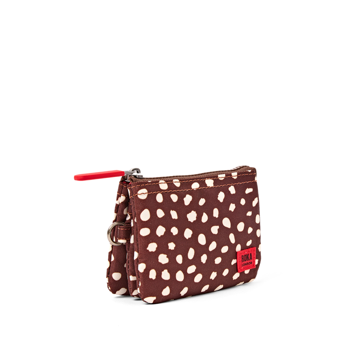 Carnaby Wallet in Brown Dot
