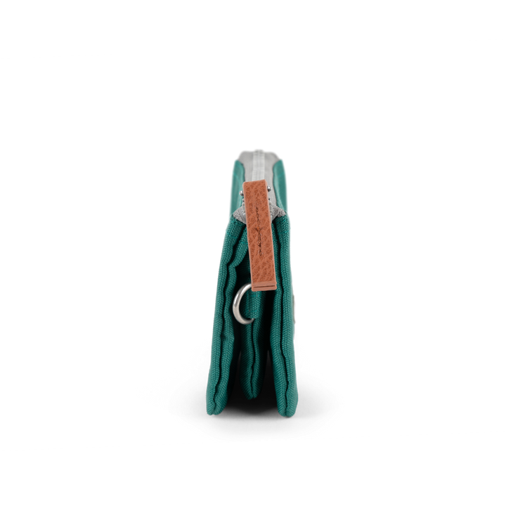Carnaby Wallet in Teal Recycled Canvas