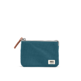Carnaby Wallet in Teal Recycled Canvas