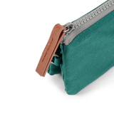 Carnaby Wallet in Teal Recycled Canvas